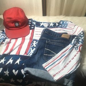 Chicos patriotic top